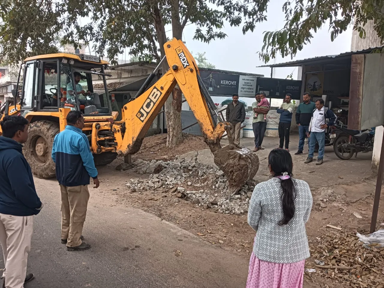 Sahajapal Encroachment Drive: Bulldozers Return Day 2