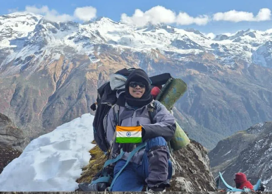 Khalikot University Student Climbs 16,760 feet Mountain