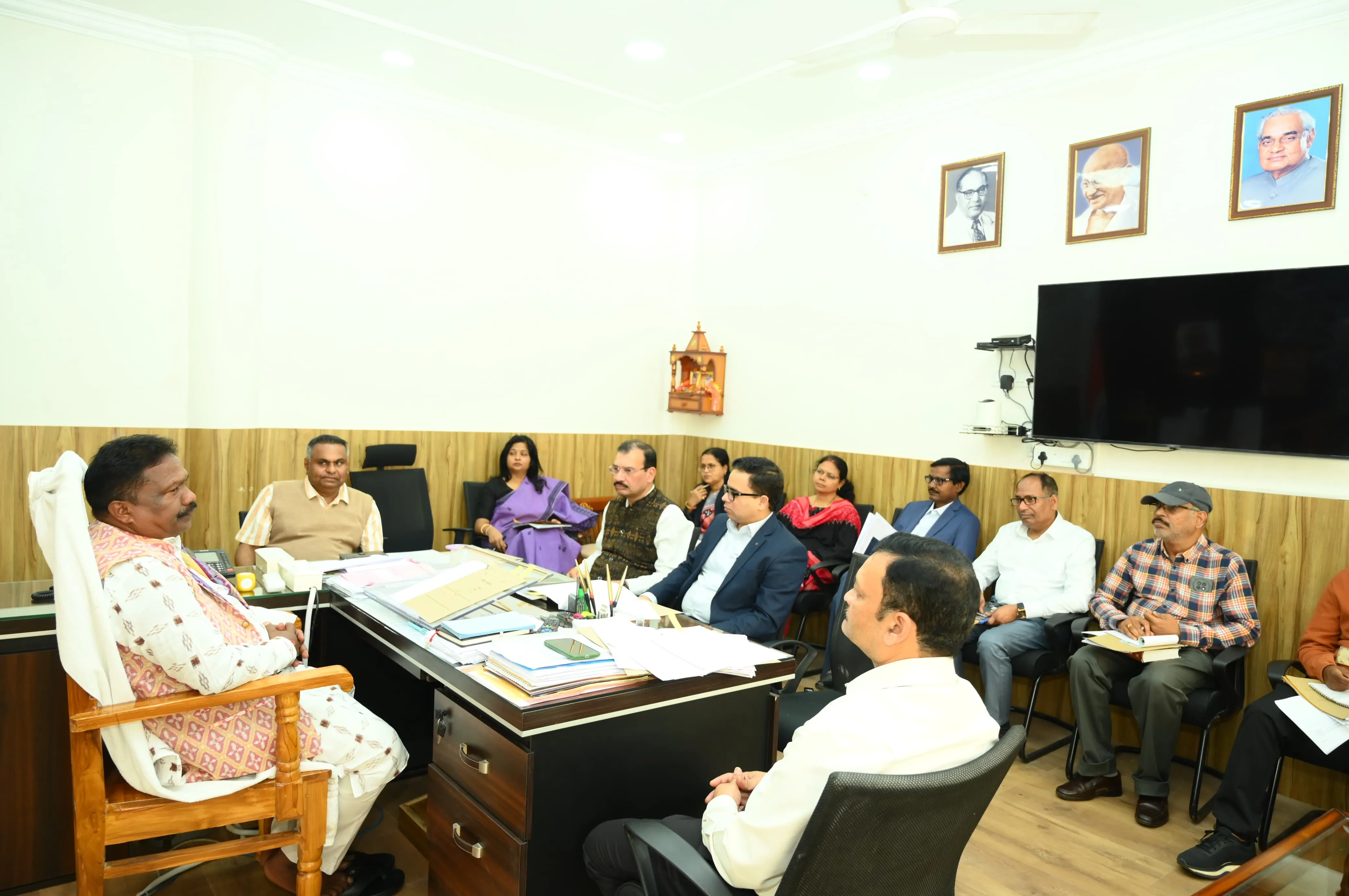 Review of Panchayati Raj and Drinking Water Department