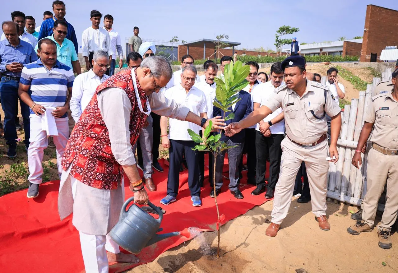 Plantation drive by Deputy Chief Minister 