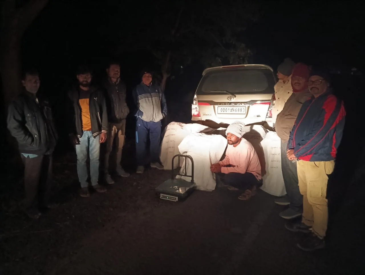 The accused were taken into custody,