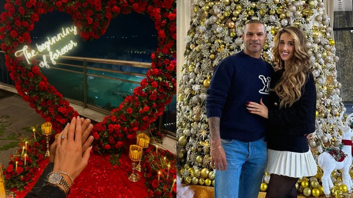 Shikhar Dhawan engagement