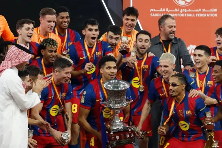Spanish Super Cup trophy 2026