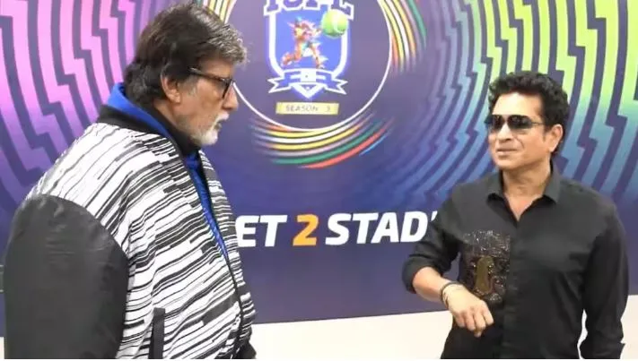Who Won Sachin Tendulkar vs Amitabh Bachchan battle faced off finger cricket match