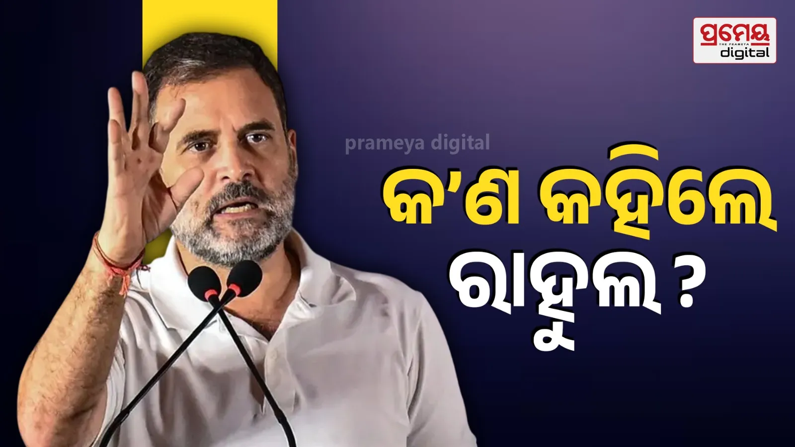 Rahul Gandhi’s Kochi Statement on Great Nations, Great People