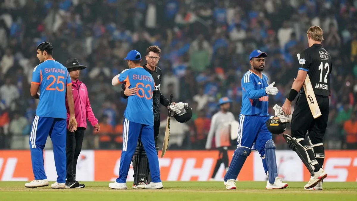 India vs New Zealand cricket match today