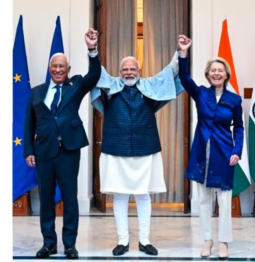 India–Europe Free Trade Agreement Wins Global Praise from Leaders, Media