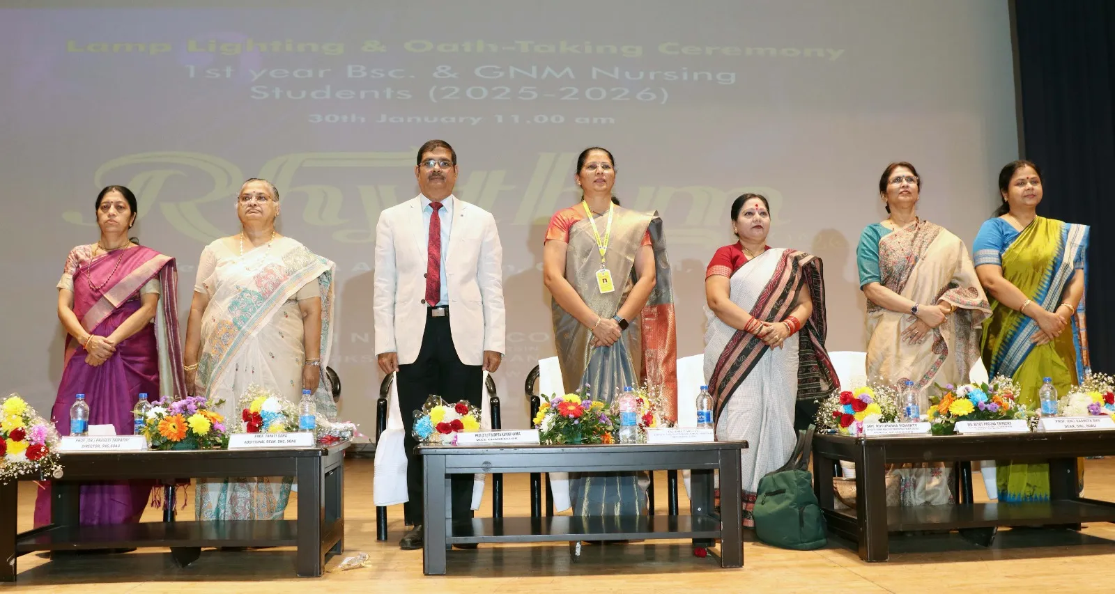 SUM Nursing College successfully organized its oath-taking ceremony