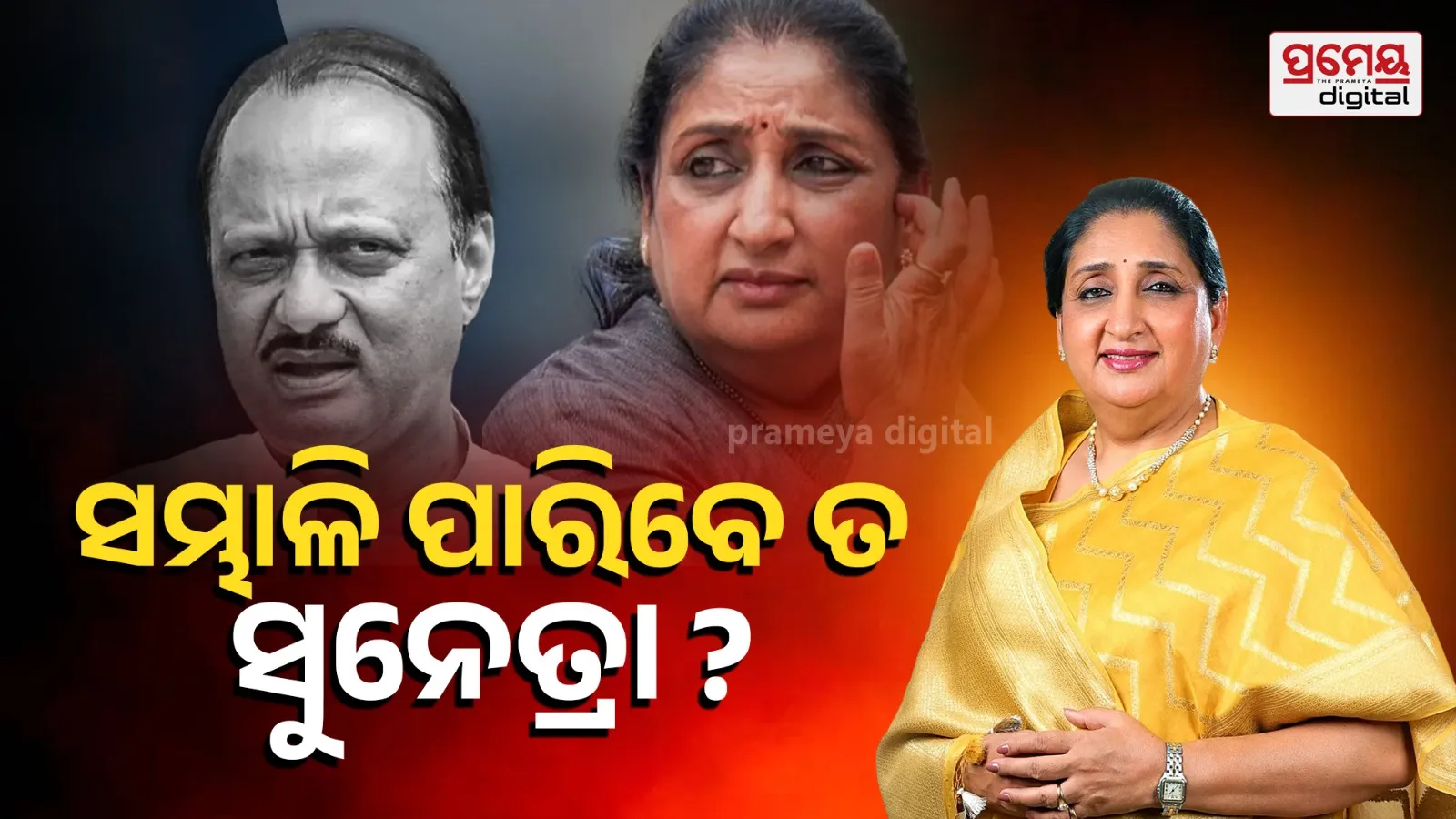 Sunetra pawar challenge