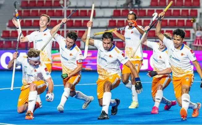 Kalinga Lancers Shine: Ranchi Royals Beat 4-2