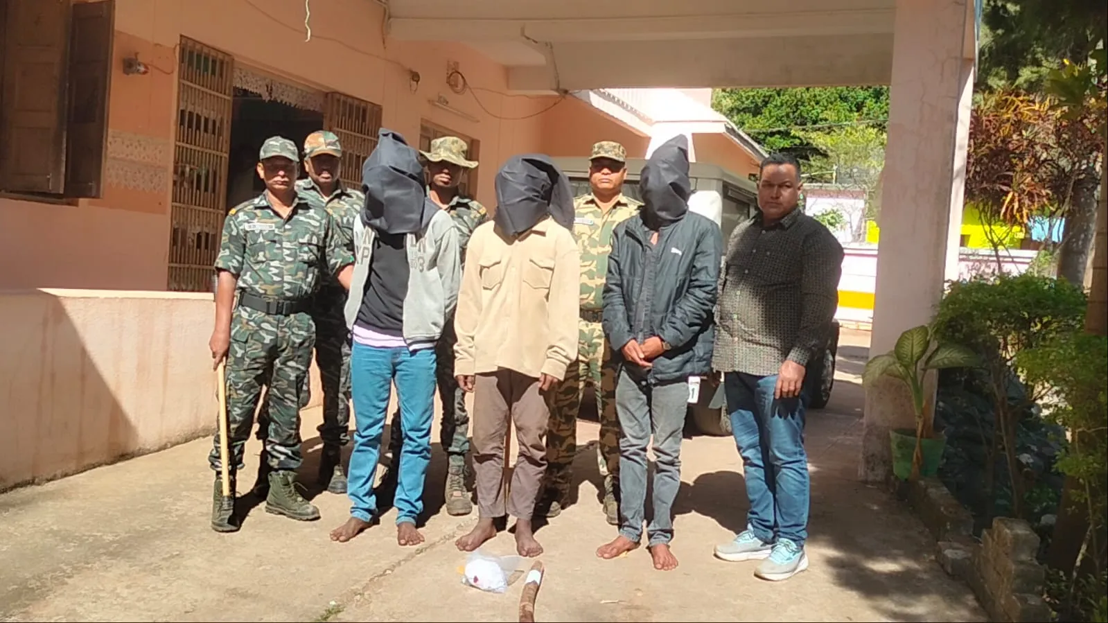 Half-burnt body recovered from Lainpada Ghati