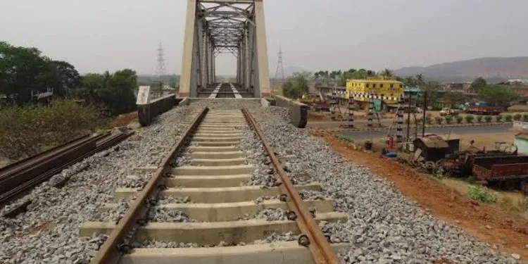the Haridaspur–Paradeep New Rail Line, spanning 82 km in Odisha