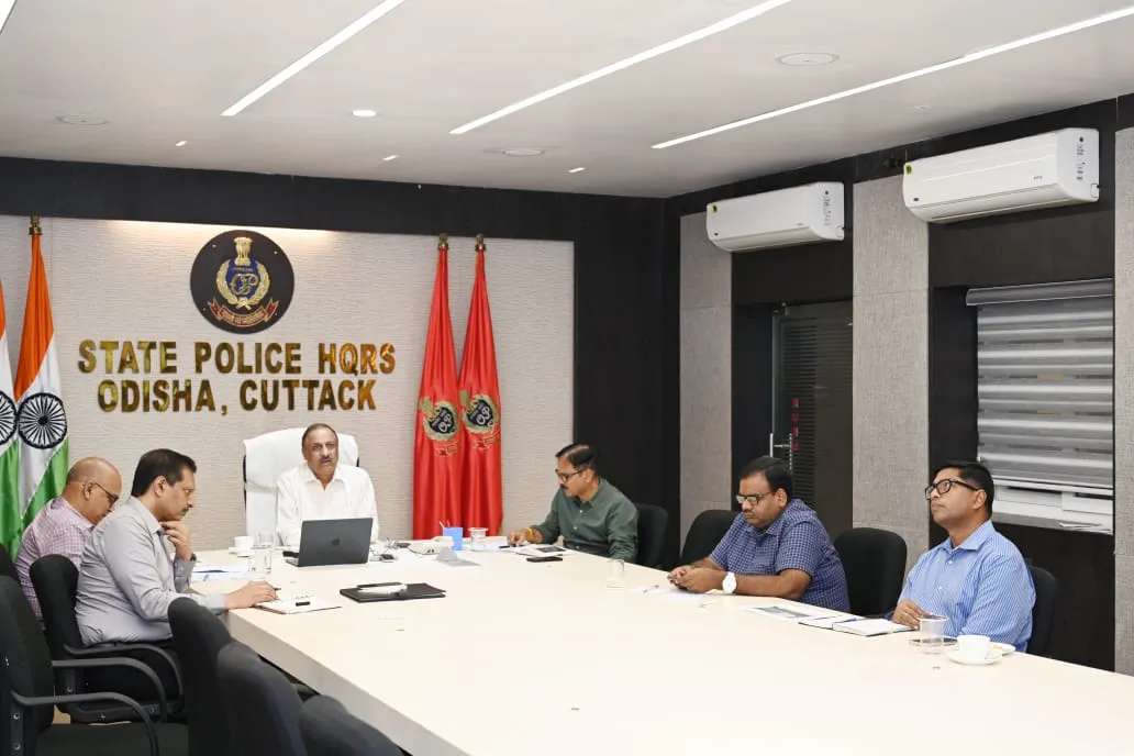 Odisha State Director General security meeting updates