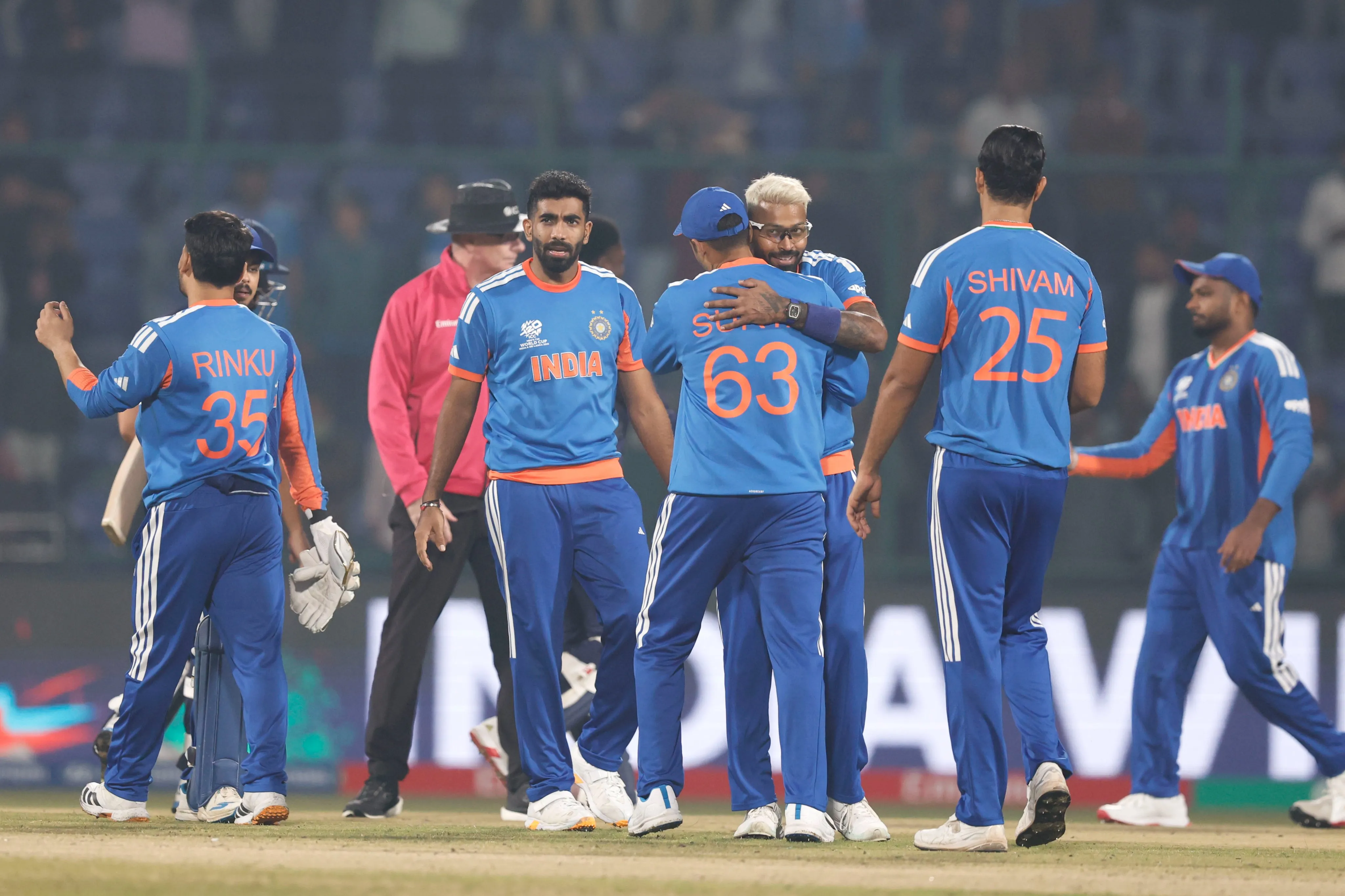 IND vs NAM Live Score 2026: India Win vs Namibia