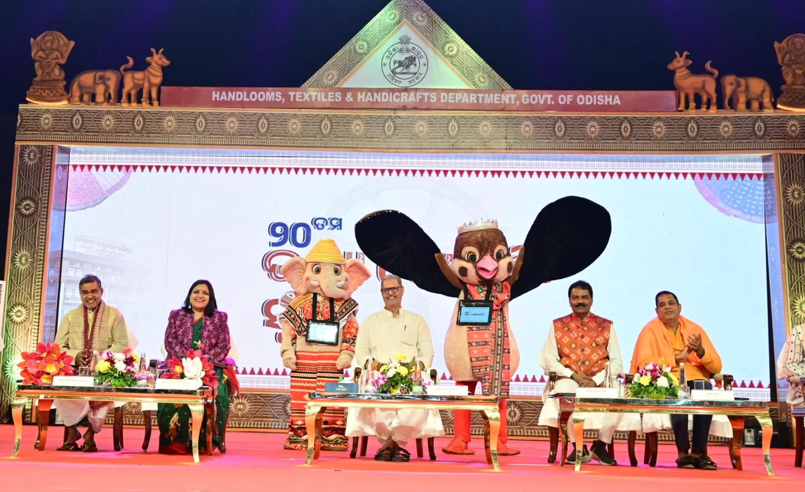 The 20th Bhavya Tosali Swadeshi Mela was inaugurated