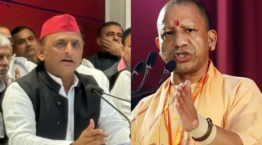 Akhilesh Yadav’s Saffron Remark Sparks Political Row