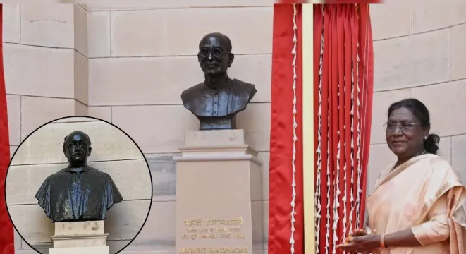 Colonial-Era Lutyens Statue Replaced with Rajagopalachari Memorial