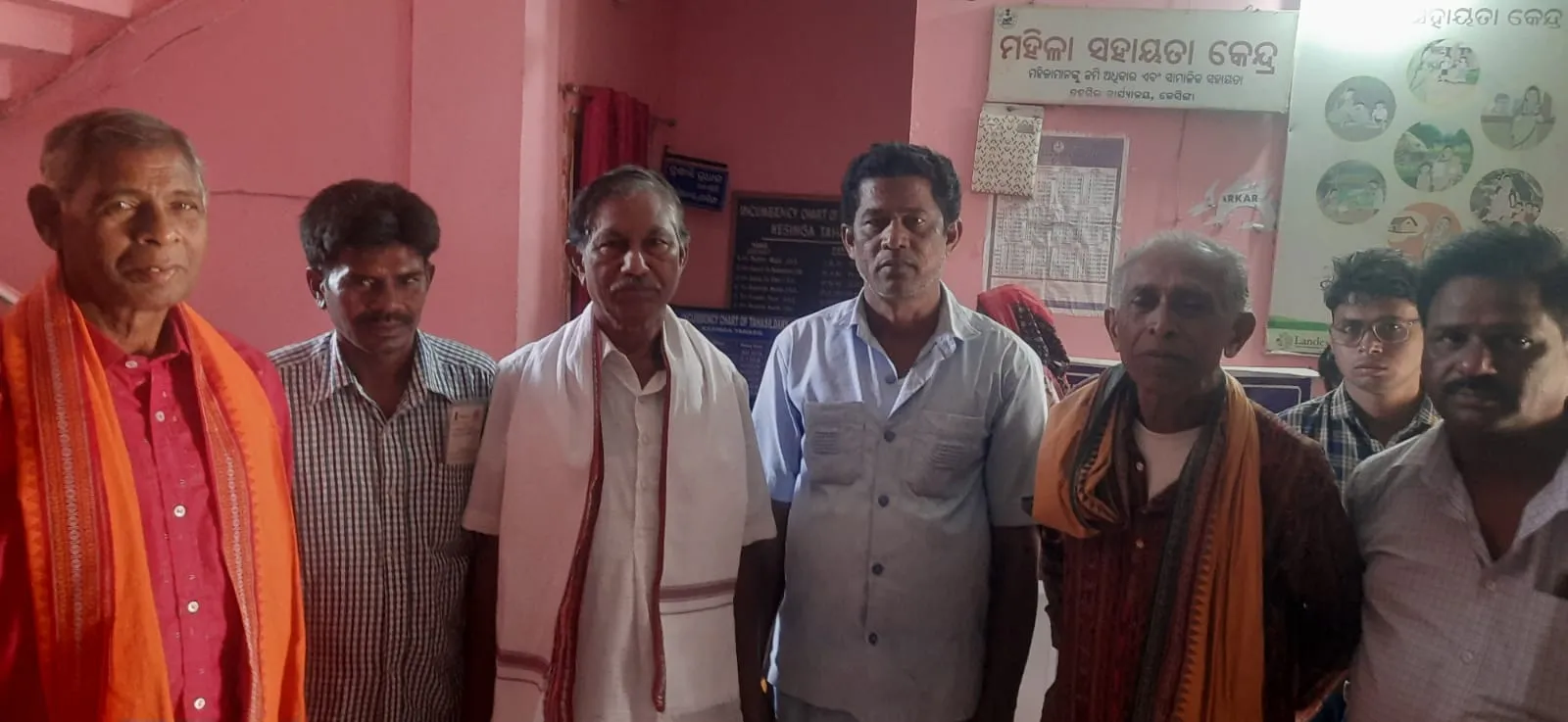 Former Sarpanch donates