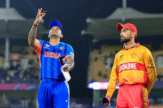 IND vs ZIM T20 World Cup 2026 Live Score | India vs Zimbabwe Live Cricket