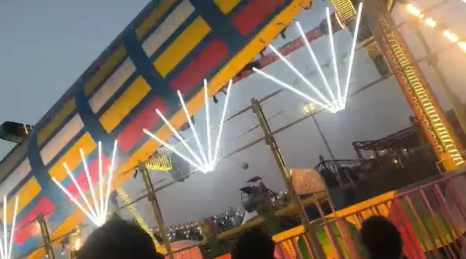 A cop was killed, and several others were injured after swing collapsed at the Surajkund Fair