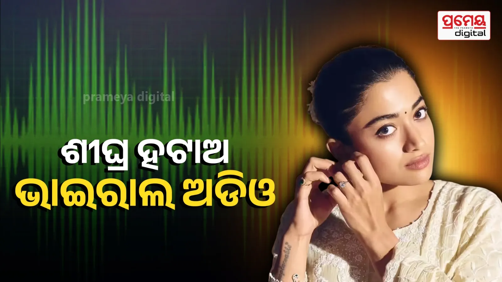 Rashmika Mandanna Mother Leaked Audio: Actress Warns of Legal Action