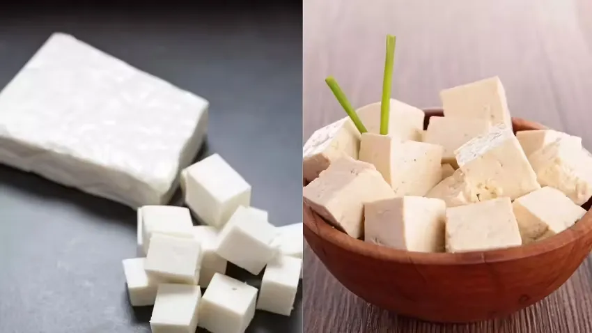 paneer and tofu