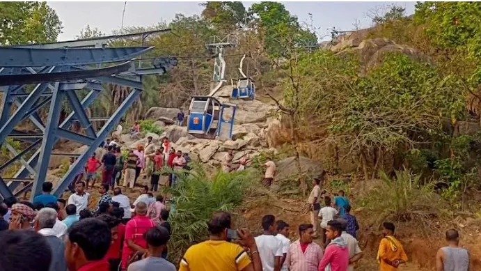  Ropeway Accident in Mahasamund Claims Woman’s Life, 7 Injured