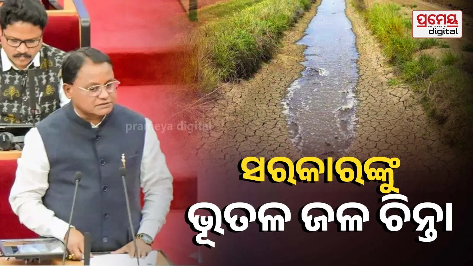 groundwater level decline Odisha