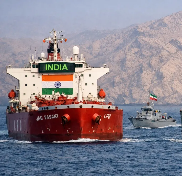 Jag Vasant' LPG Vessel Docks At Gujarat Port