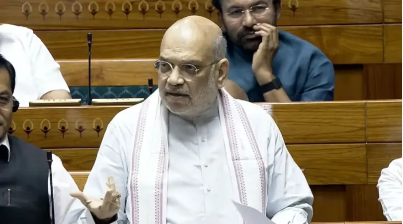 Amit Shah in Lok Sabha: Vows to Eliminate Naxalism, Attacks Congress