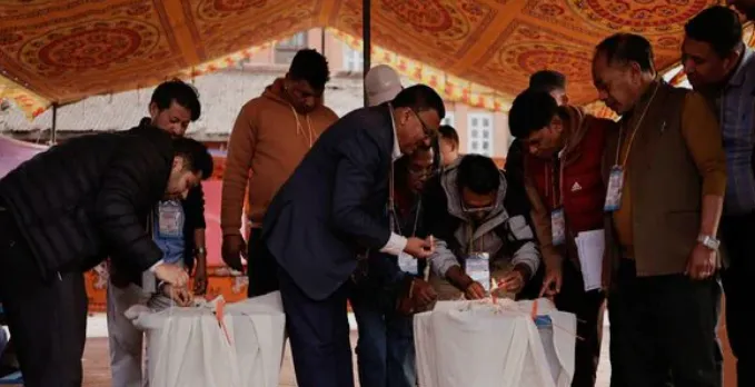 Nepal saw a voter turnout of 60 per cent