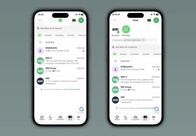 WhatsApp Upcoming Feature: Status Updates to Appear Directly Within Chats Soon