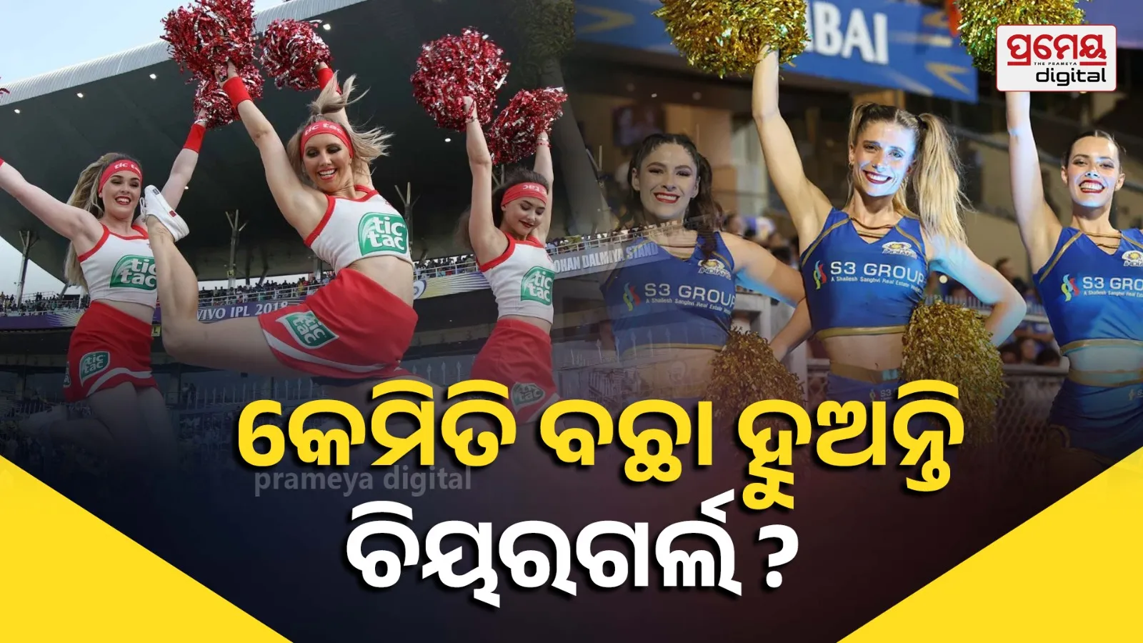 IPL cheerleaders recruitment process