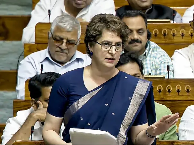 Priyanka Gandhi: Congress First Proposed Women’s Reservation, BJP Opposed It Then