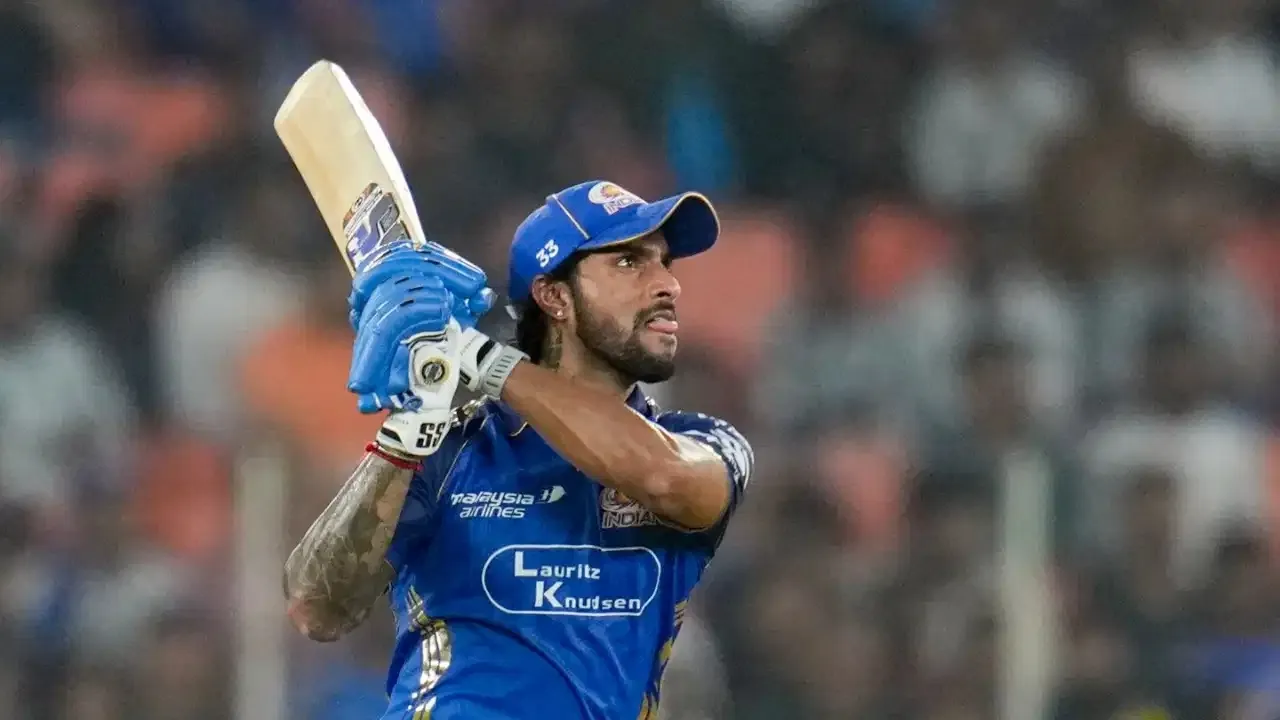 IPL 2026 30th Match MI vs GT Tilak Varma Fastest Century IPL History 