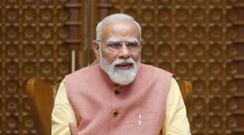 PM Modi's national address  issue