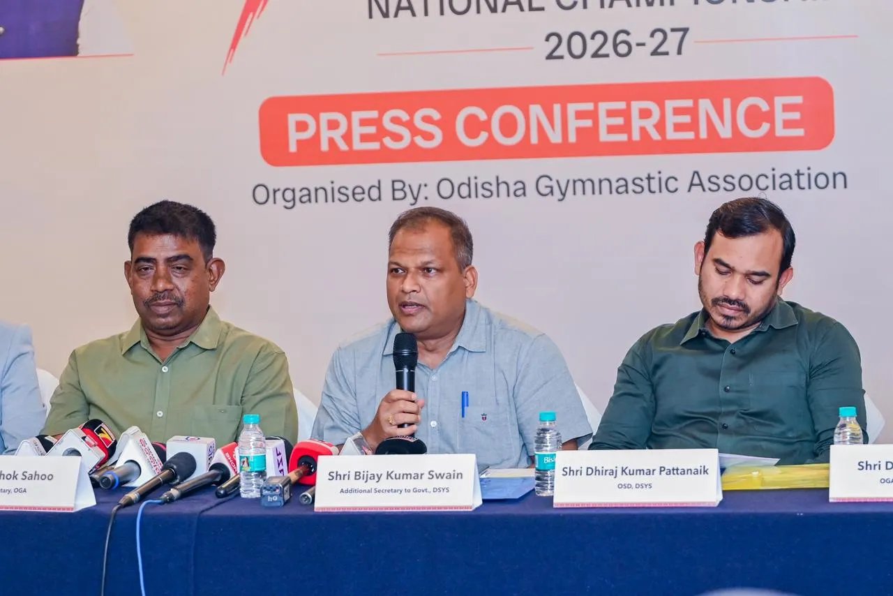 2026-27 Junior and Senior National Artistic Gymnastics Championships to be held in Odisha