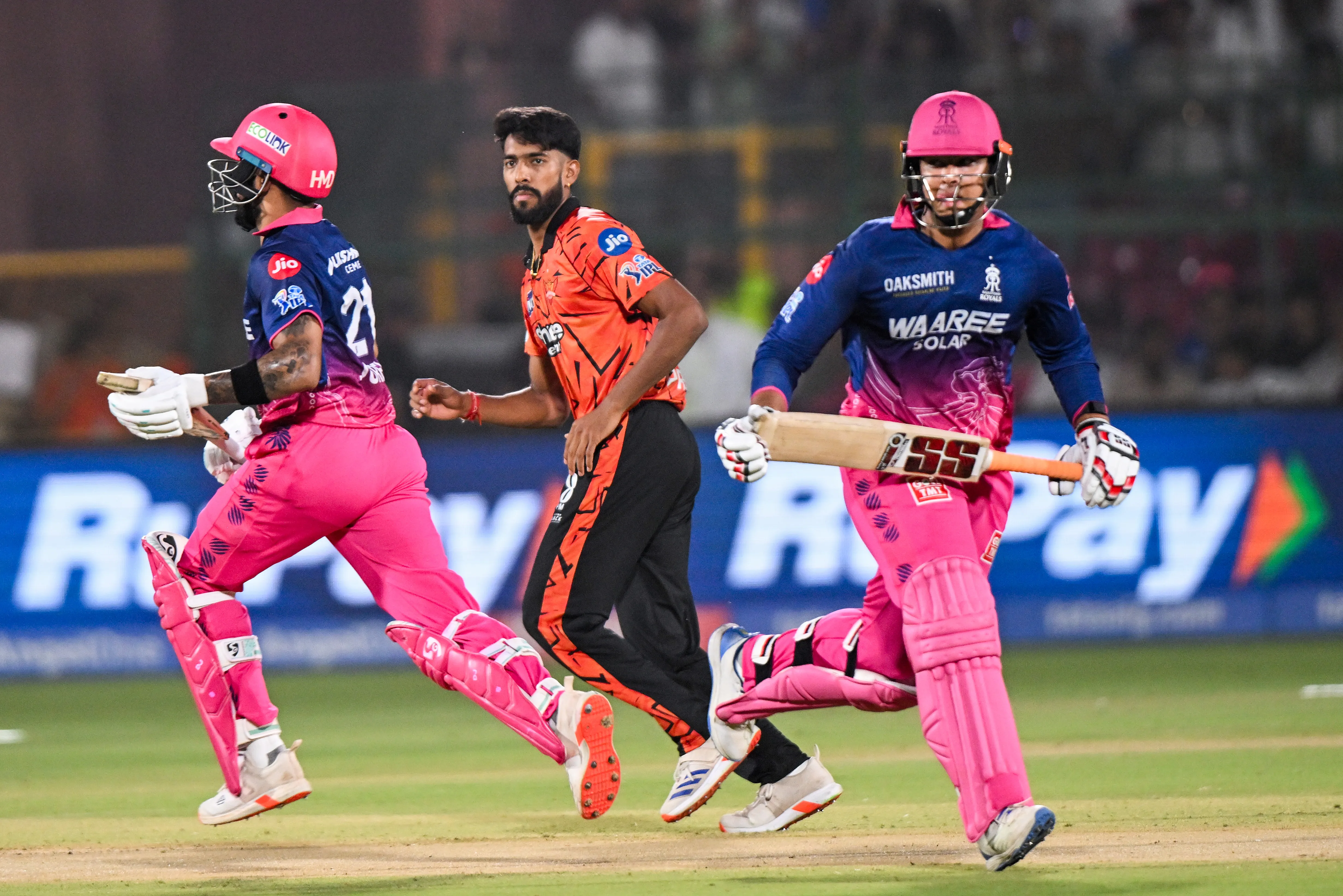 RR Post 229, Challenge Sunrisers Hyderabad in High-Scoring Match