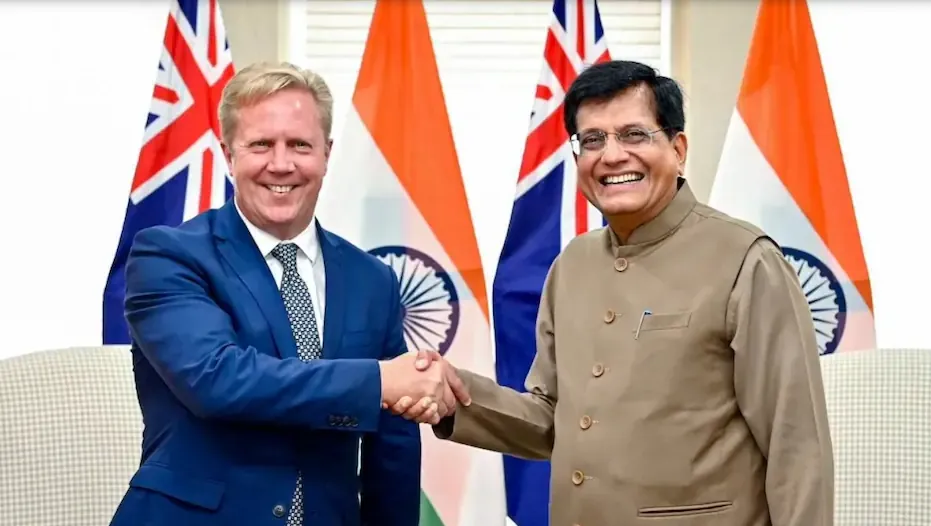 India-New Zealand FTA to Be Signed on April 27 Amid Global Tensions