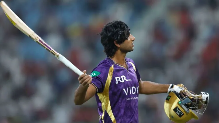 KKR’s Angkrish Raghuvanshi fined