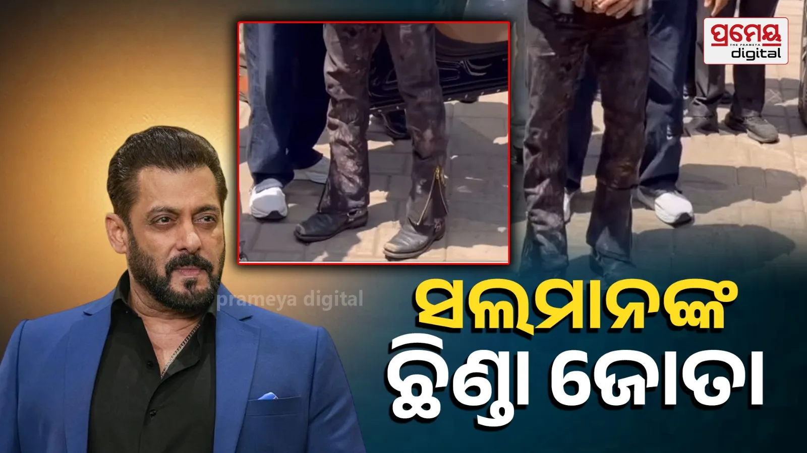 A viral video shows Salman Khan wearing ripped shoes, sparking massive reactions online.