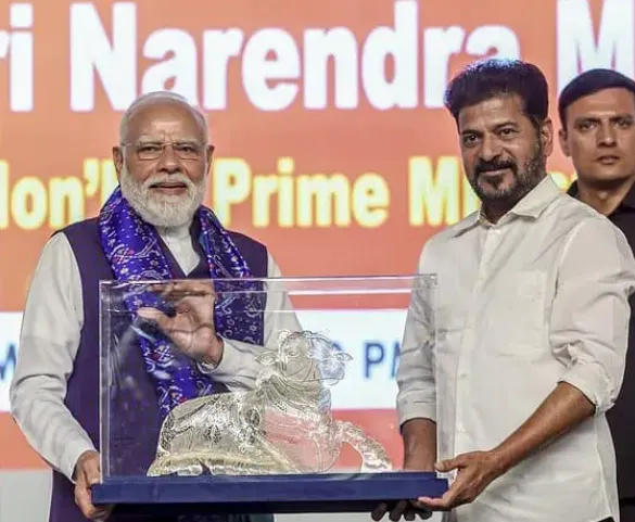 Prime Minister Narendra Modi made a striking remark to Telangana CM Revanth Reddy