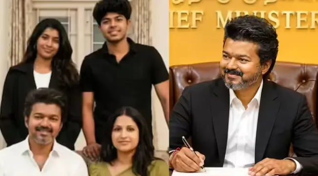 Vijay’s Wife and Children Skip Swearing-In Ceremony,