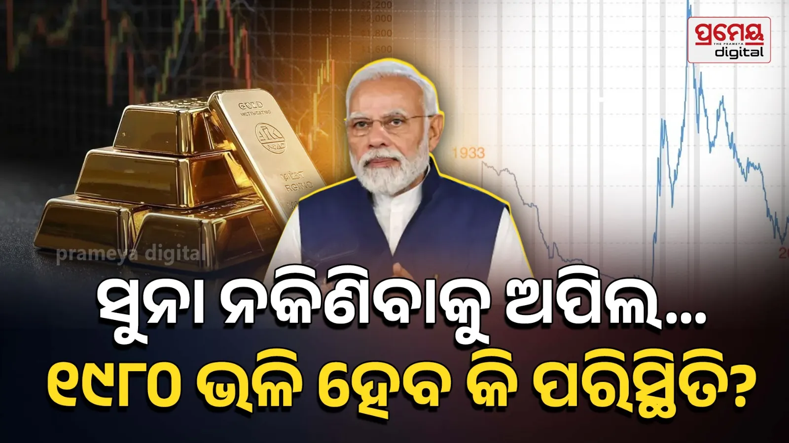 Gold Rate PM Modi Appeal 1980 Gold Crash Situation