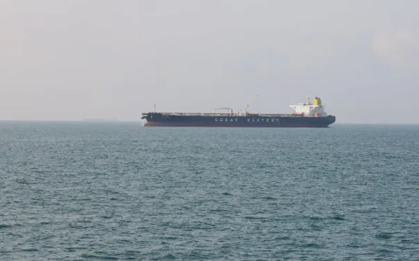 Indian-Flagged Ship Hit Near Strait of Hormuz