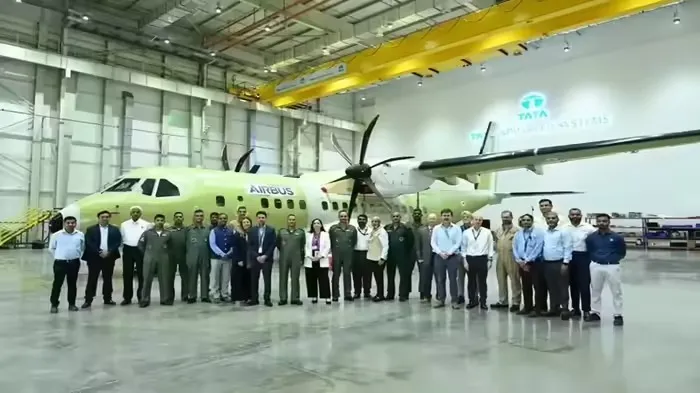 C 295 Airbus Ready Launch Vadodara Airbase Make in India 
