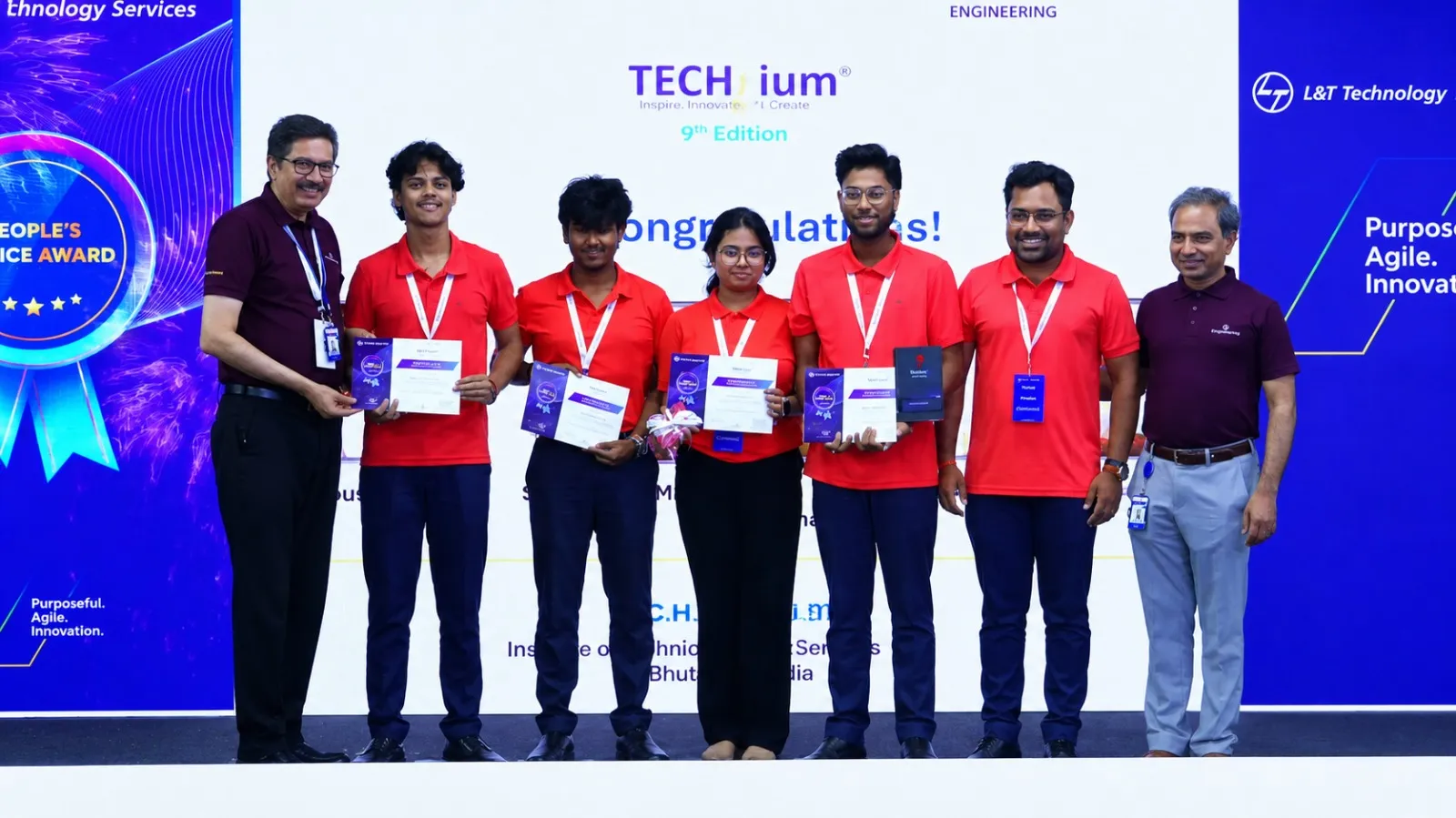 ITER students earned the prestigious People’s Choice Award at TechGEM 2026 for their outstanding innovation and performance.