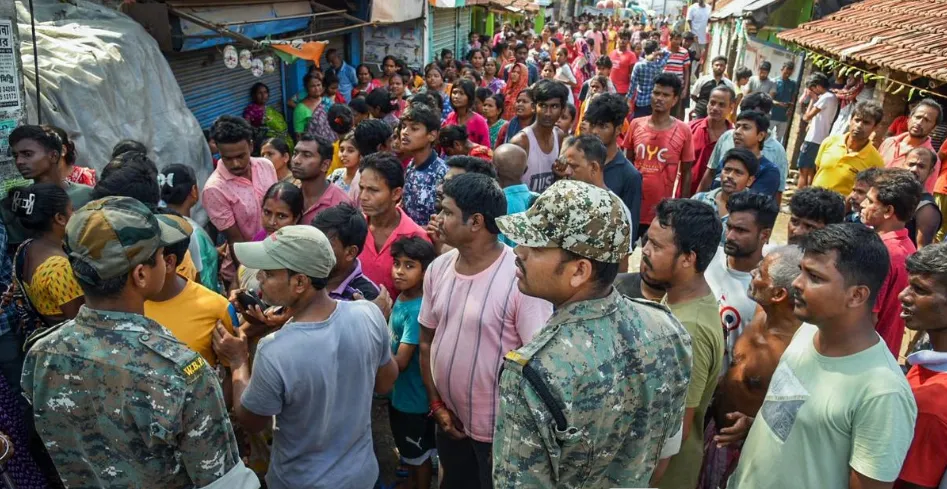 Bengal Election Row: Falta Locals Protest Alleged TMC Pressure Before Counting Day