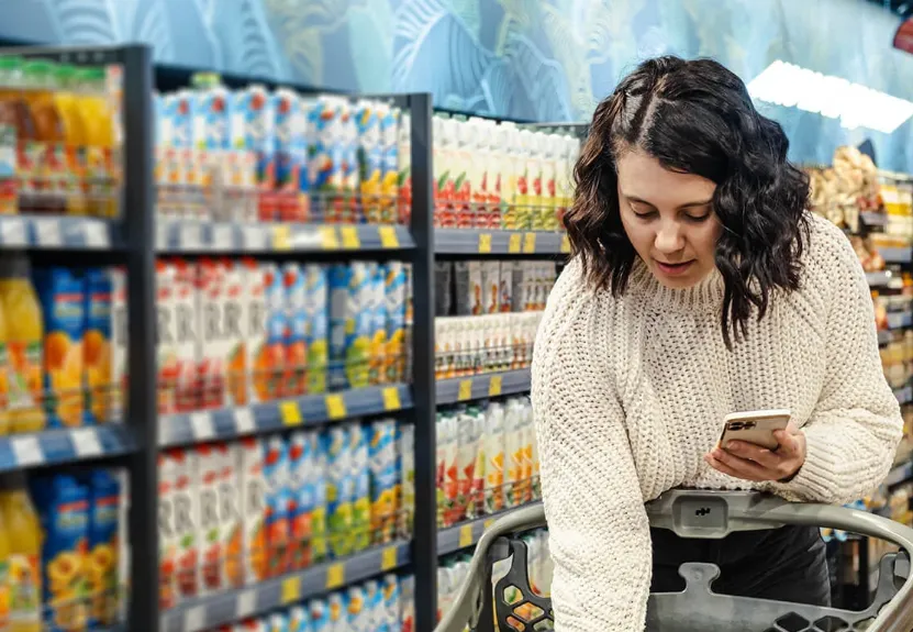 Mumbai luxury grocery store viral  video 