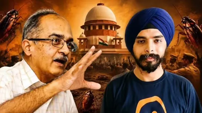 Cockroach Janta Party Row: Prashant Bhushan and Tajinder Bagga Hit by Controversial Comment